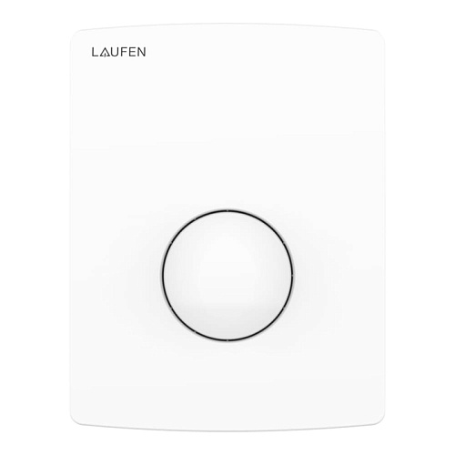 Laufen AU109 Клавиша смыва для писсуара с картриджем, цвет: белый глянцевый