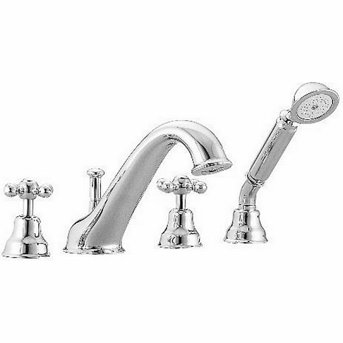 CISAL Arcana Ceramic Смеситель на борт ванны на 4 отв., цвет: хром