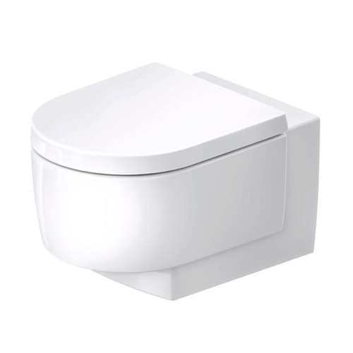 Duravit Balcoon Унитаз 37х54см., подвесной, безободковый, DuraShield, цвет: белый матовый