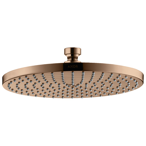  Axor Starck Верхний душ, 24х24см., цвет: полированное красное золото