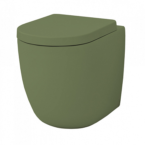 Artceram File Унитаз напольный Rimless 36x52 см, цвет: salvia
