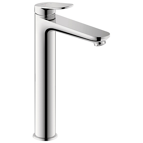 Duravit Wave Смеситель для раковины, высокий, 1 отв., без донного клапана, цвет: хром