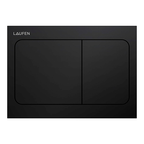 Laufen INEO AIR Клавиша смыва, цвет: черный матовый