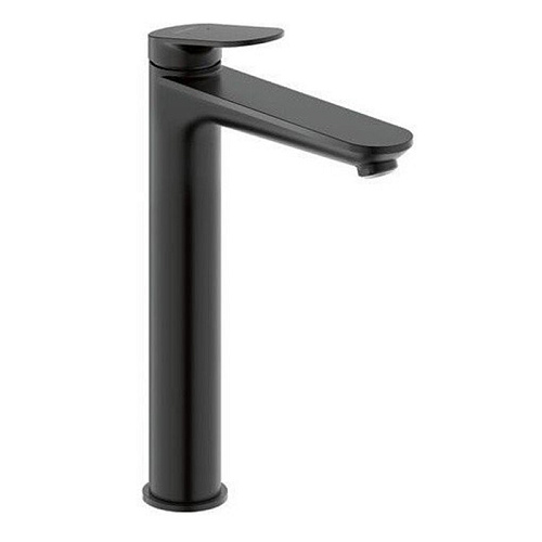 Duravit Circle XL Смеситель для раковины, на 1 отв., высокий, цвет: черный матовый