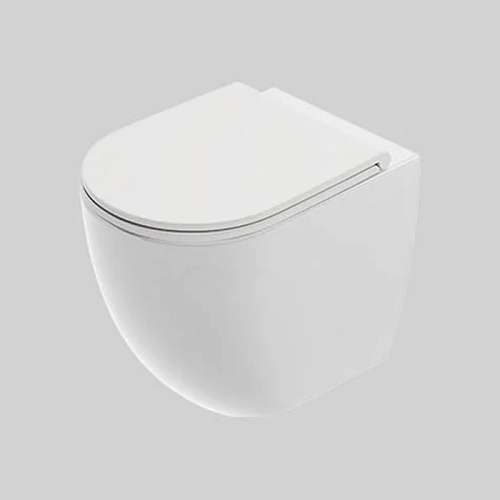 Artceram Vita Унитаз напольный Reel, 36x52 см, цвет: белый/покрытие Saniglaze