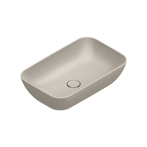 Catalano Green Раковина 60x38см накладная, без отв., цвет: Sabbia Satinato