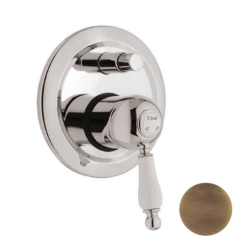 CISAL Arcana Empress Встраиваемый однорычажный смеситель для ванны/душа, цвет: бронза