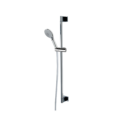 Bossini Душевая штанга 70см., с ручной лейкой и шлангом 150см., цвет: хром