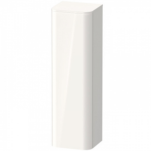 Duravit Happy D.2 Plus Пенал подвесной 133.6x40x36см 1 дверь, 3 стекл. полки, SX, цвет: белый глянцевый