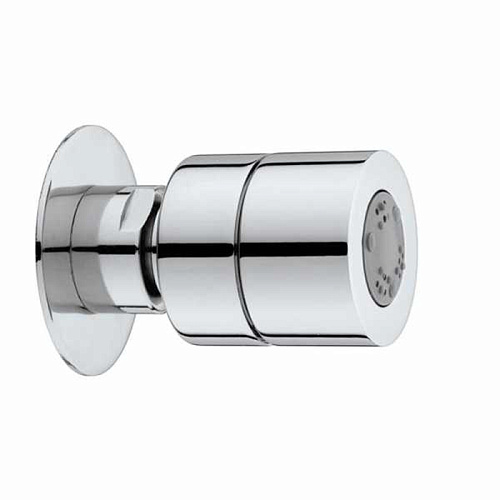 Bossini Tondo Mas Ø34 боковая поворотная форсунка из латуни с массажной струёй, цвет хром