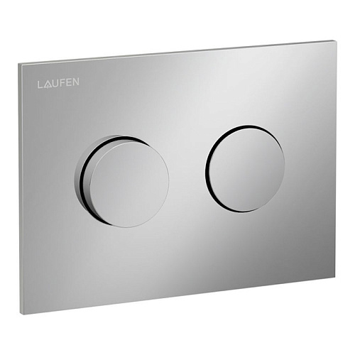 Laufen INEO GROOVE Клавиша смыва, цвет: хром матовый