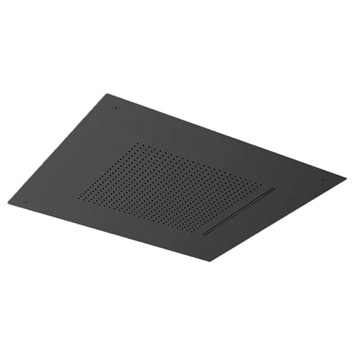 Almar Velvet Temptation Верхний душ 49.8х49.8см., потолочный, 2 режима, цвет: Black Absolute Brushed PVD