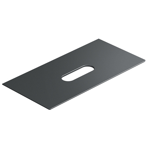 Catalano Столешница керамическая 100x50см, с отверстием , цвет: черный матовый