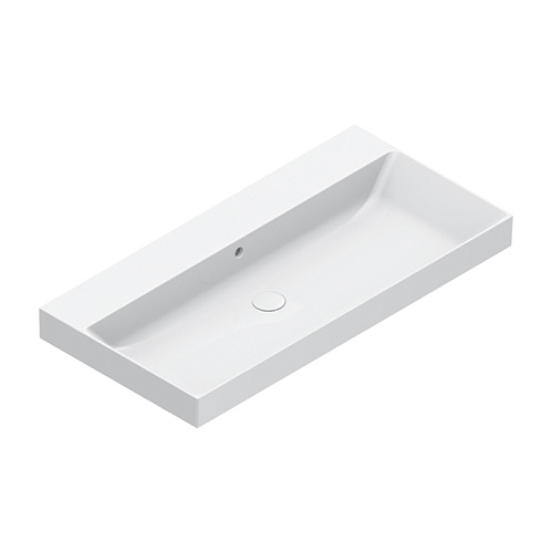 Catalano Zero Раковина 100x50см, без отв., цвет: белый глянцевый
