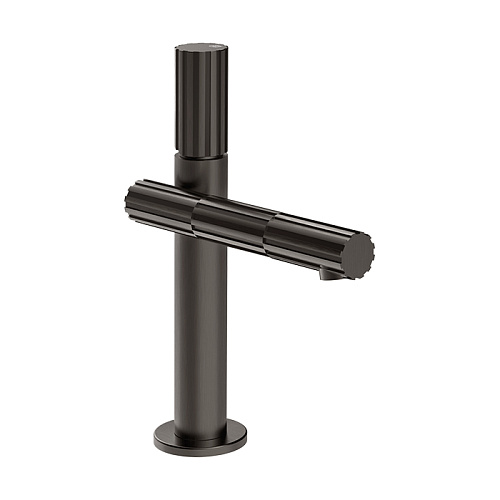 Gessi Incastri Смеситель для раковины, 1 отв., цвет: Black Metal Br. PVD