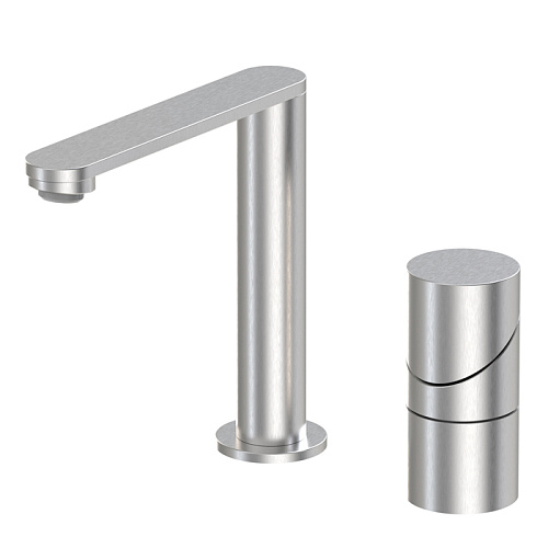 Fima Carlo Frattini Slide Смеситель для раковины, 2 отв., цвет: Stainless Steel