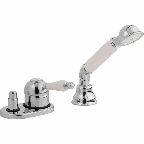 CISAL Arcana Empress Смеситель на борт ванны на 2 отверстия, без излива, цвет: хром