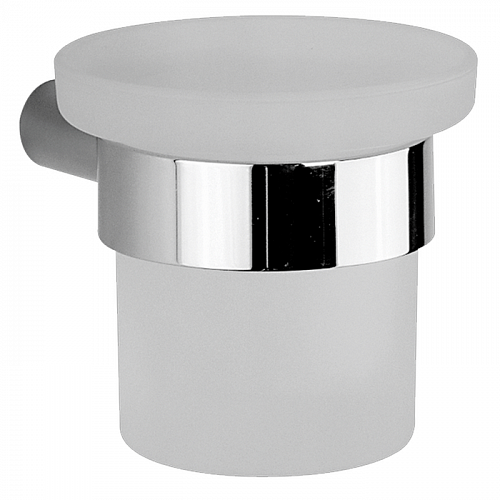 CISAL System Стакан подвесной, цвет: матовое стекло/хром