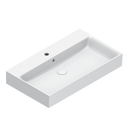 Catalano Premium Раковина 80x47см, с 1 отв., цвет: белый матовый