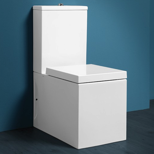 SIMAS Frozen Унитаз моноблок 37,5х61см, с бачком, цвет: белым