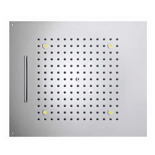 Bossini Dream Верхний душ 57x47см, с 4 LED RGB, 2 режима, потолочный, цвет: хром