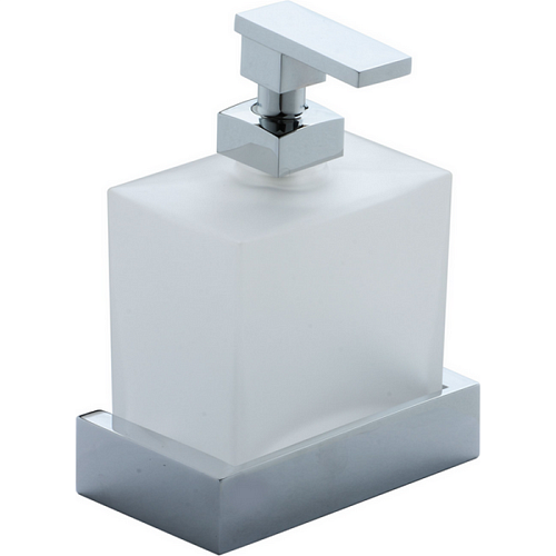 CISAL Quad Подвесной дозатор, цвет: матовое стекло/хром