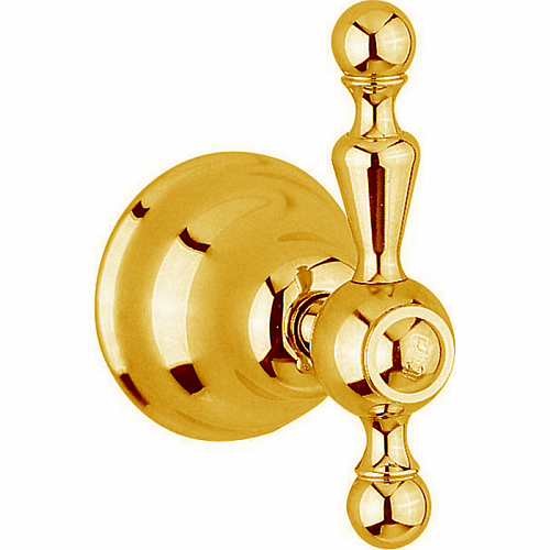 CISAL Arcana America Запорный вентиль 1/2" F на горячую воду, цвет: золото