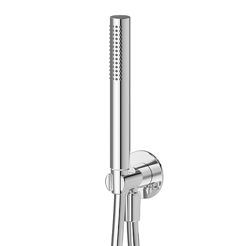 Newform XT Ручной душ, кронштейн-вывод из стены 1/2", шланг: 150 см, цвет: хром