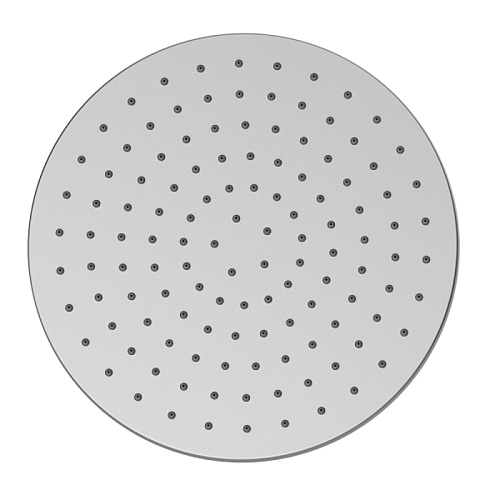 Bossini Nobu Душевая лейка из нерж. стали Ø 280 мм самоочищающаяся на шарнире на 1/2" F.., цвет: нержавеющая сталь