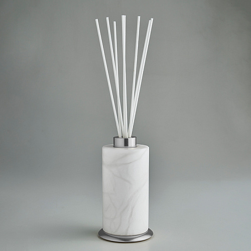 3SC Baster Round Ароматический диффузор, настольный, цвет: алебастр/хром