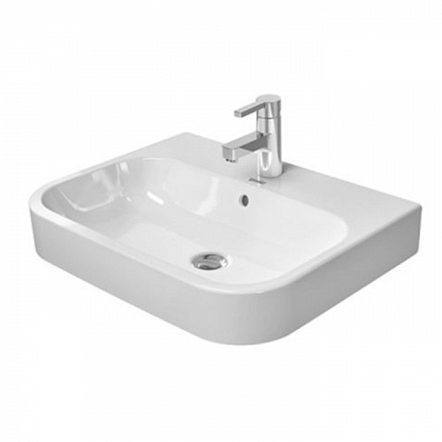 DURAVIT Happy D.2 Раковина 65х46 см, 1 отв., цвет: белый