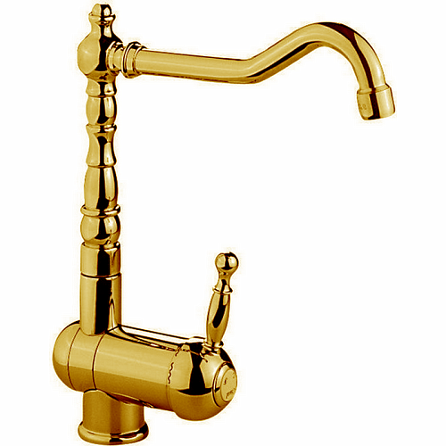 CISAL Arcana Royal Смеситель для кухни на 1 отверстие, цвет: золото