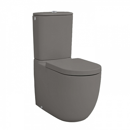 Artceram FILE 2.0  Унитаз моноблок 37х67см, слив универсальный, цвет: grigio oliva.