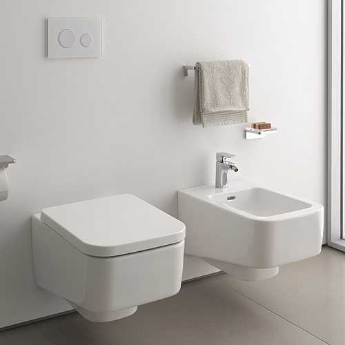  Laufen Pro S Биде подвесное 53x36x30 см, 1 отв. для смесителя, с переливом, цвет: белый