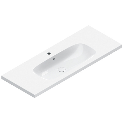 Catalano Alvea Раковина 120x46см, с 1 отв., цвет: белый глянцевый