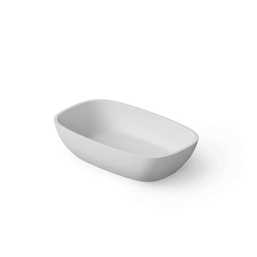 Dea Design Washbasins Раковина 60х36х14см., накладная, без отв., Solid Surface, цвет: White №18