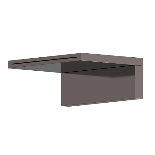 Newform Cascate Излив водопадный, цвет: PVD gun metal