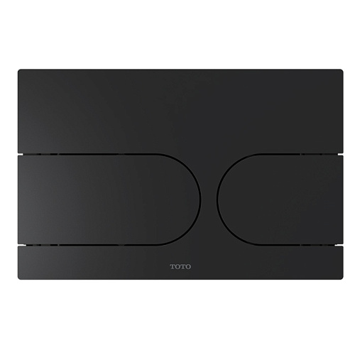 TOTO Neorest Клавиша смыва для унитаза, прямоугольная, цвет: черный матовый