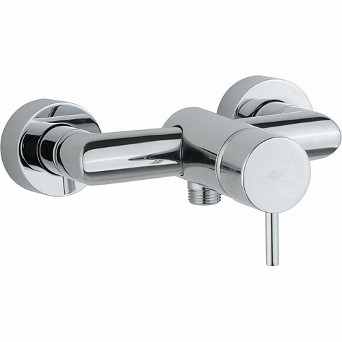 CISAL Less Minimal Смеситель однорычажный настенный для душа, цвет: хром 
