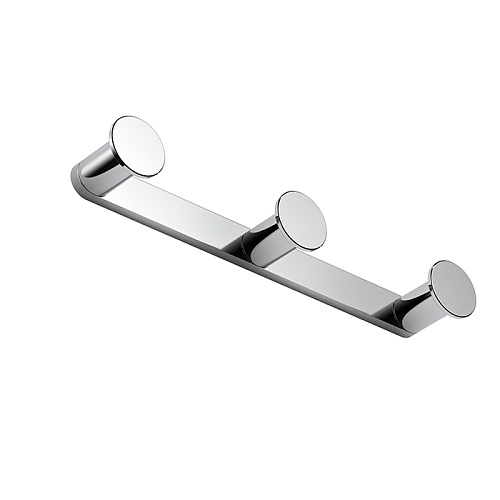 Colombo Mini Крючок тройной, цвет: хром