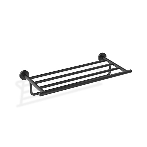 Decor Walther Basic KHT Полотенцедержатель 50см, подвесной, цвет: черный матовый