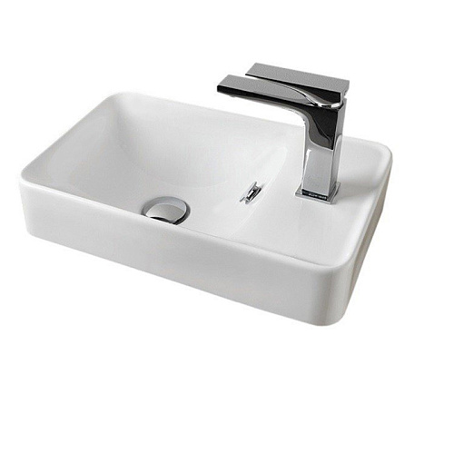 Artceram Lavamani Раковина подвесная 27x45 см, 1 отверстие, цвет: белый матовый