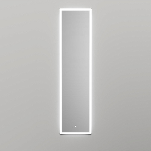 Salini Armonia Зеркало для ванны 45х178.5х2.5см., фоновая и фронтальная подсветка 3в1, сенсорный выключатель, крепления, без подогрева