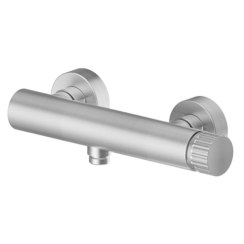Newform Steel Line Смеситель для душа, настенный, цвет: stainless steel