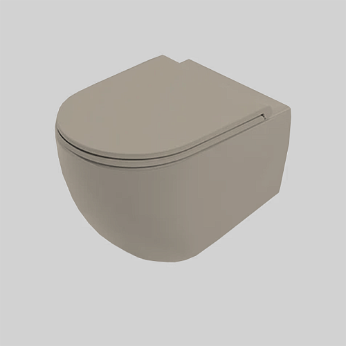 Artceram Vita Унитаз подвесной Reel, 37x53см., цвет: matera/покрытие Saniglaze