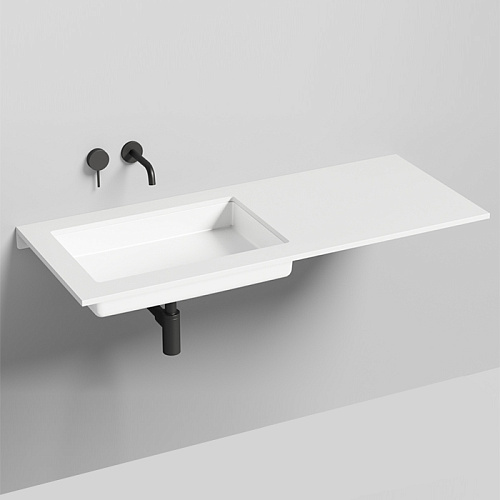 Salini Marea Раковина врезная снизу 60х40х12.8см., без отв. без перелива, материал: S-Stone, цвет: белый матовый