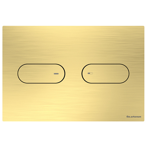 Artceram INOX Смывная клавиша, цвет: золото брашированное PVD