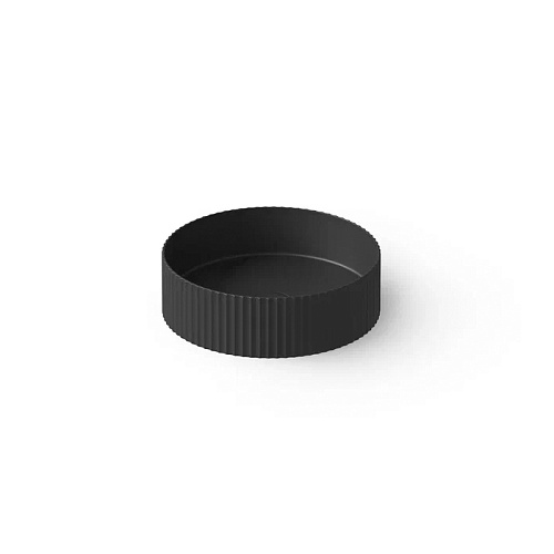 Dea Design Washbasins Раковина 40x40x12см., накладная, без отв., Solid Surface, цвет: Black №16