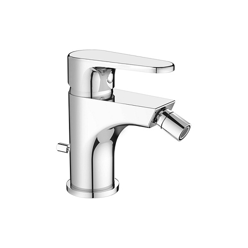 Cisal Alma Смеситель для биде, на 1 отв., с донным клапаном, цвет: хром