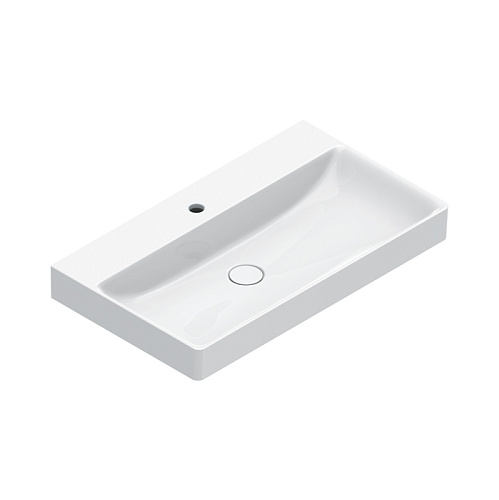 Catalano Green Раковина 80x47см, с 1 отв., цвет: белый глянцевый